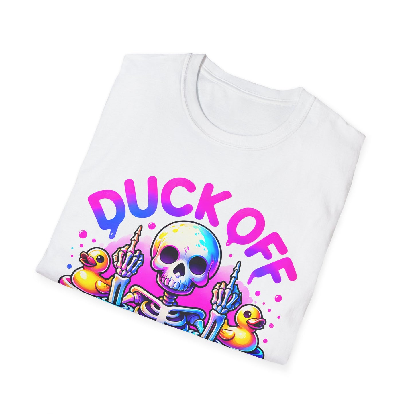 Duck Off Unisex Softstyle T-Shirt