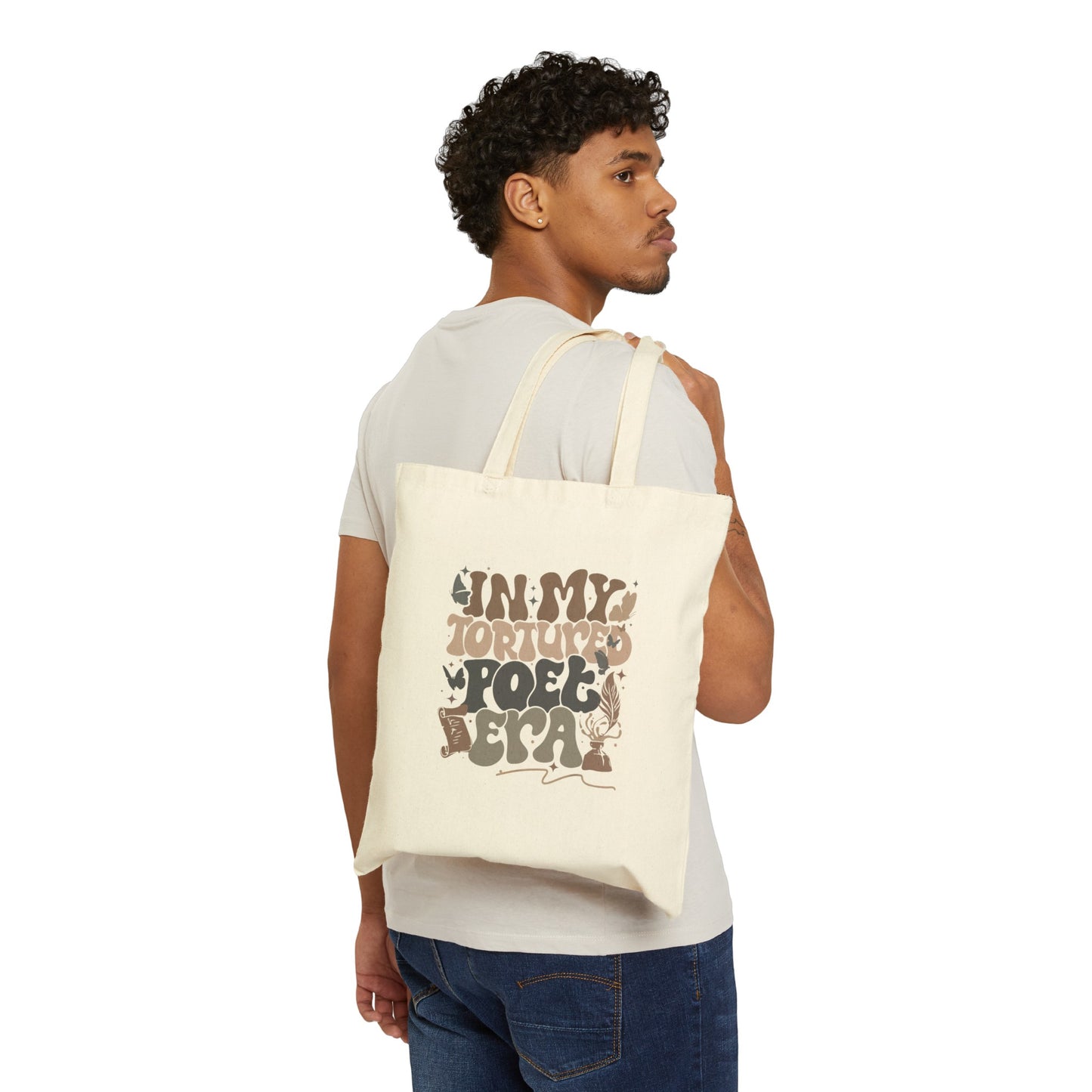 T T P D Era Cotton Canvas Tote Bag