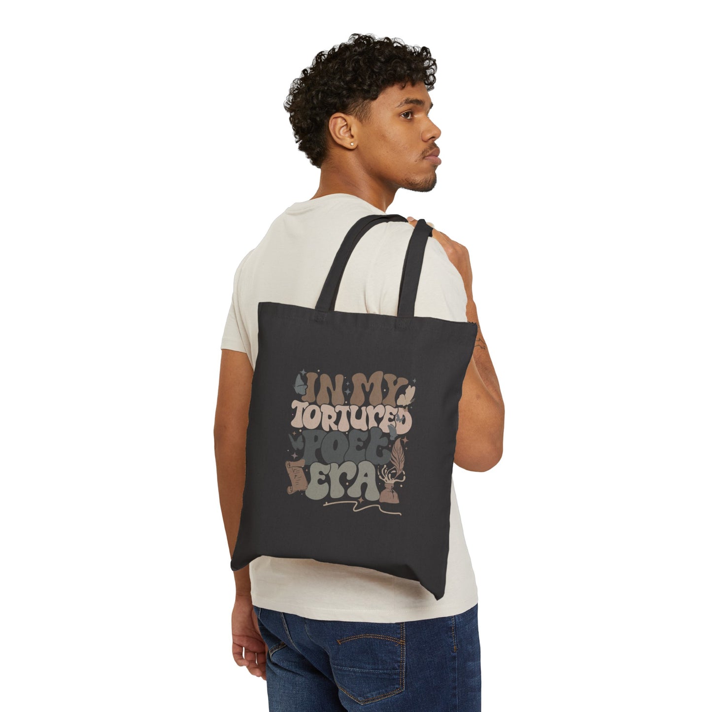 T T P D Era Cotton Canvas Tote Bag