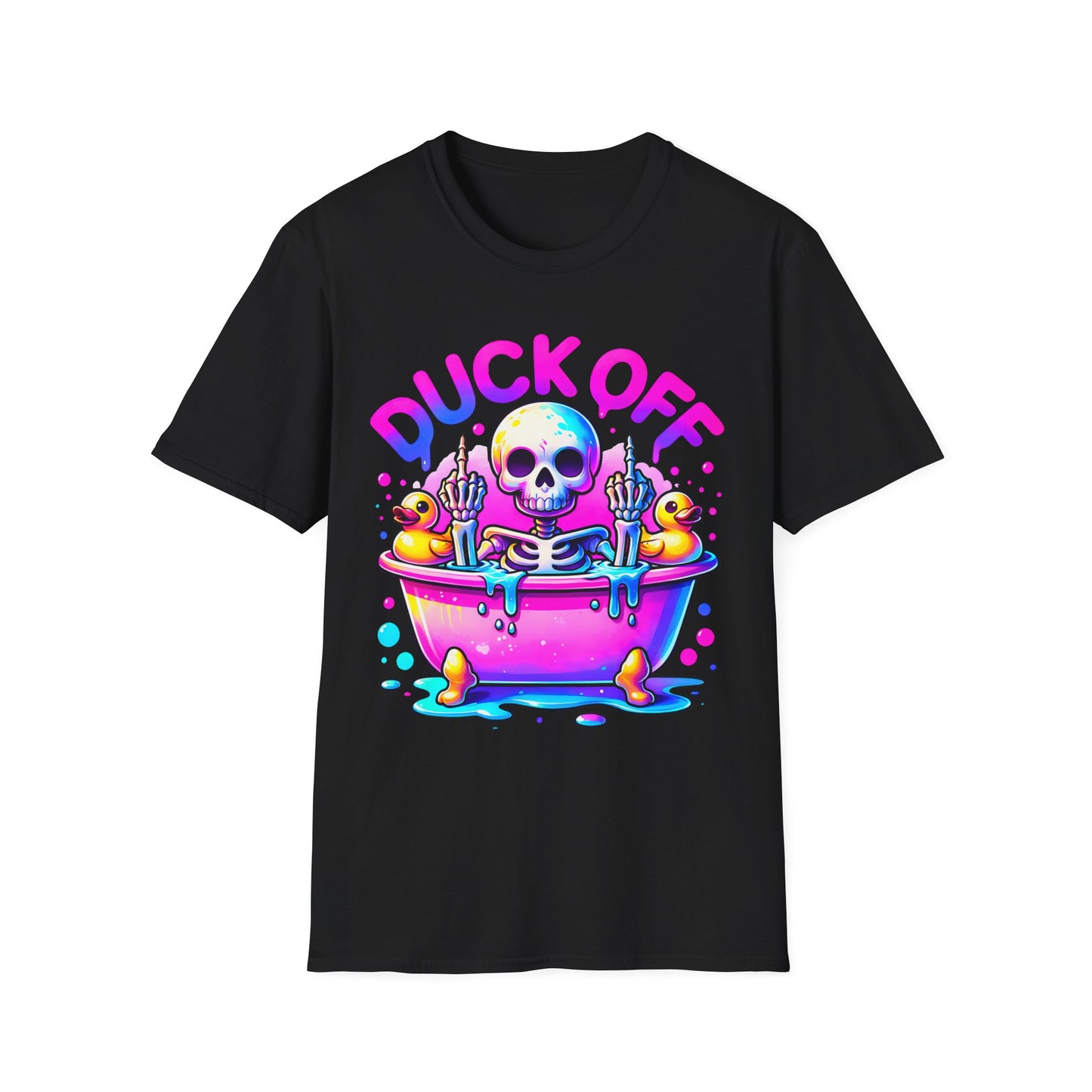 Duck Off Unisex Softstyle T-Shirt