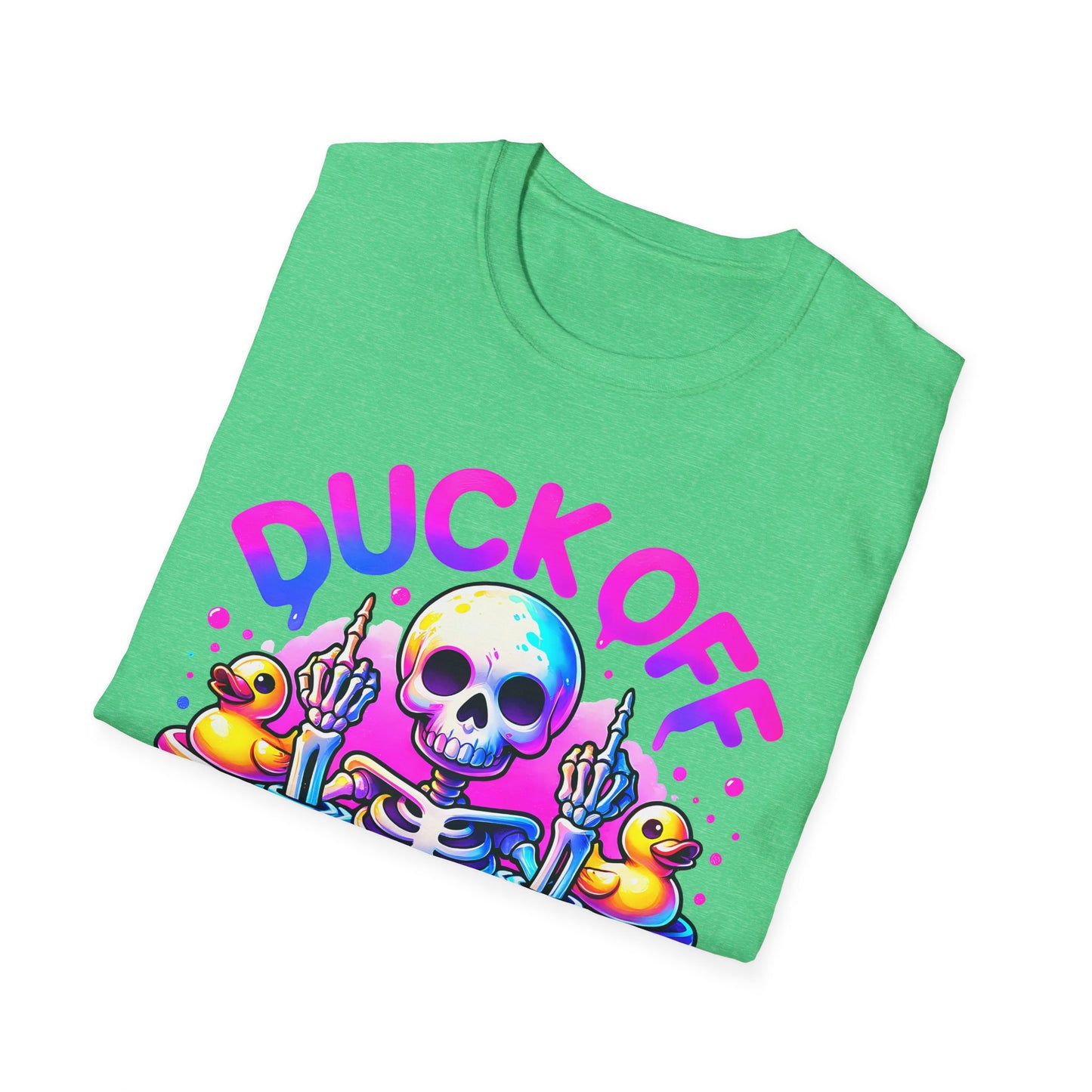 Duck Off Unisex Softstyle T-Shirt