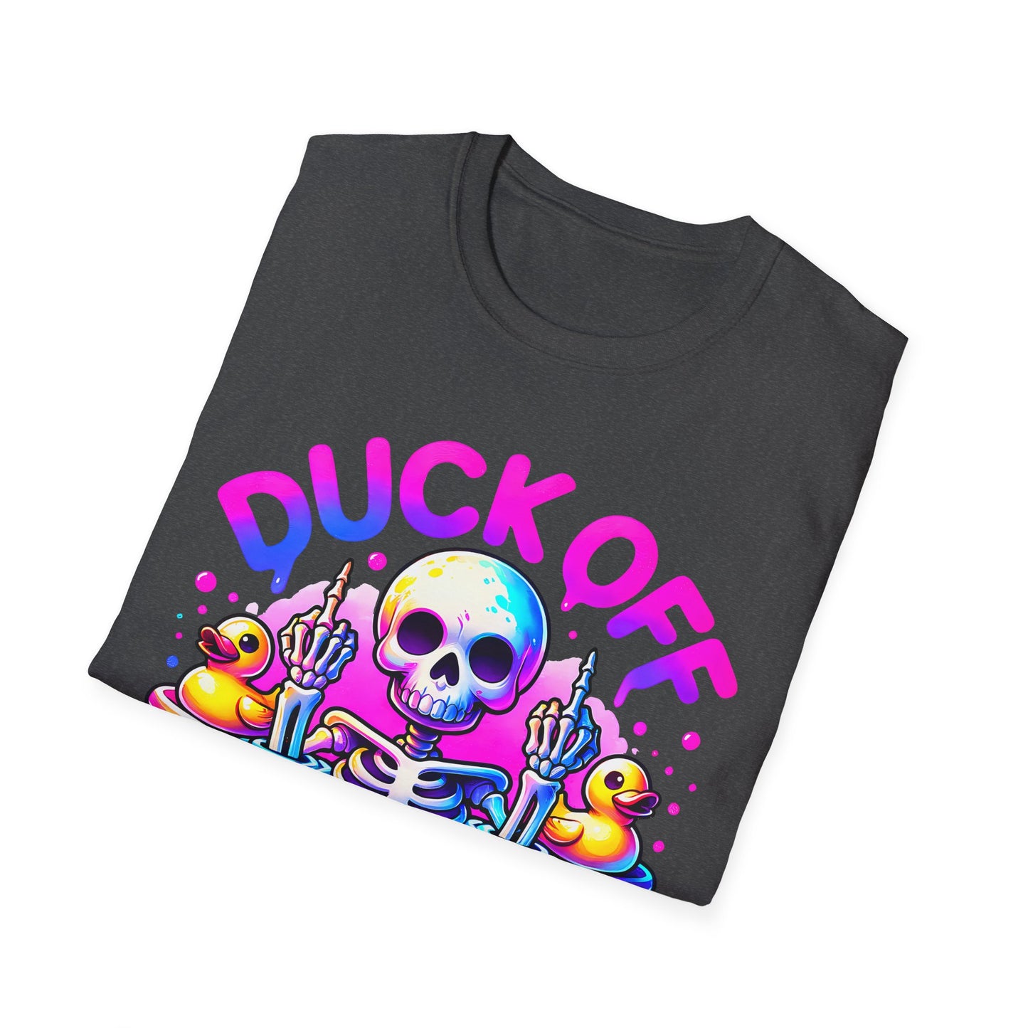 Duck Off Unisex Softstyle T-Shirt