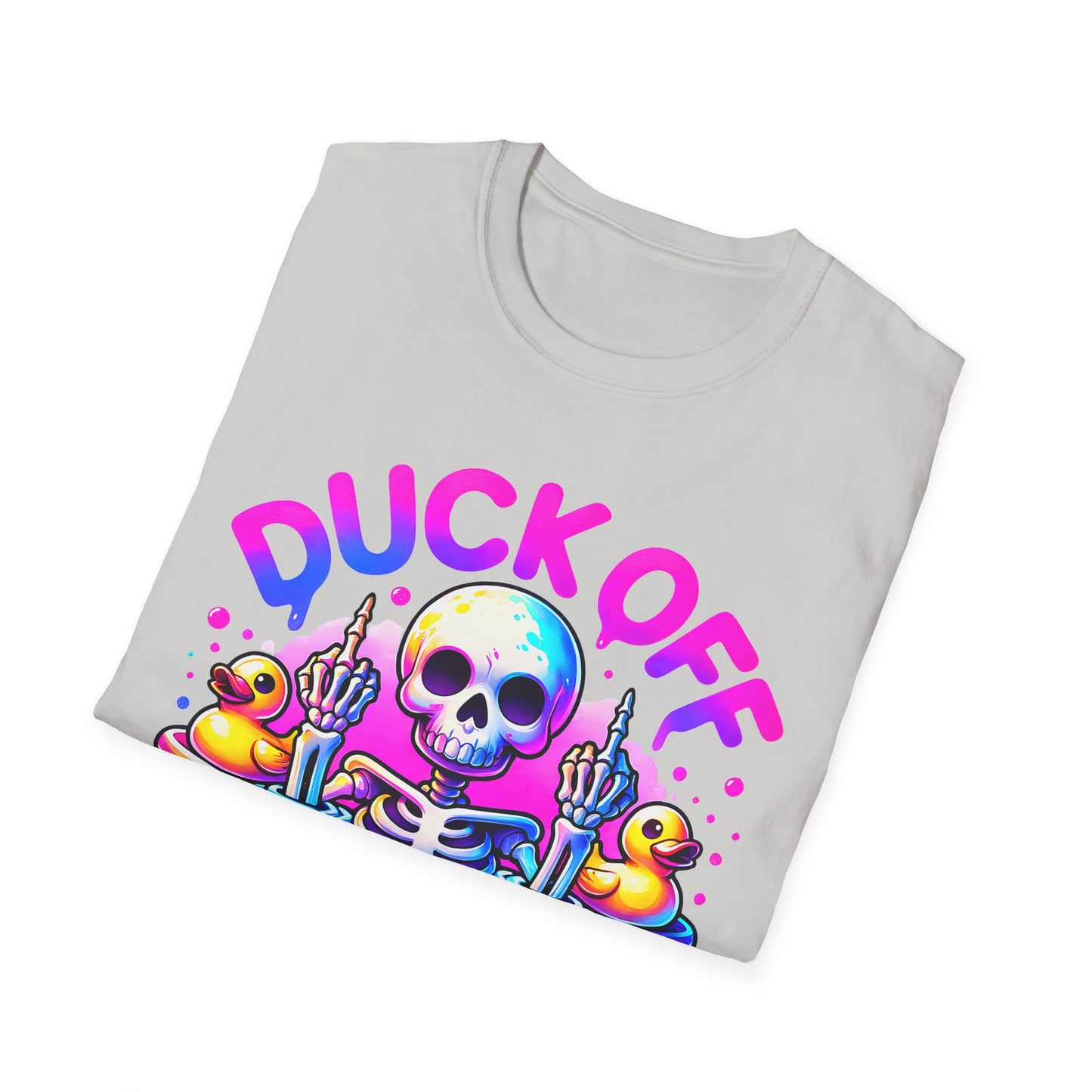 Duck Off Unisex Softstyle T-Shirt