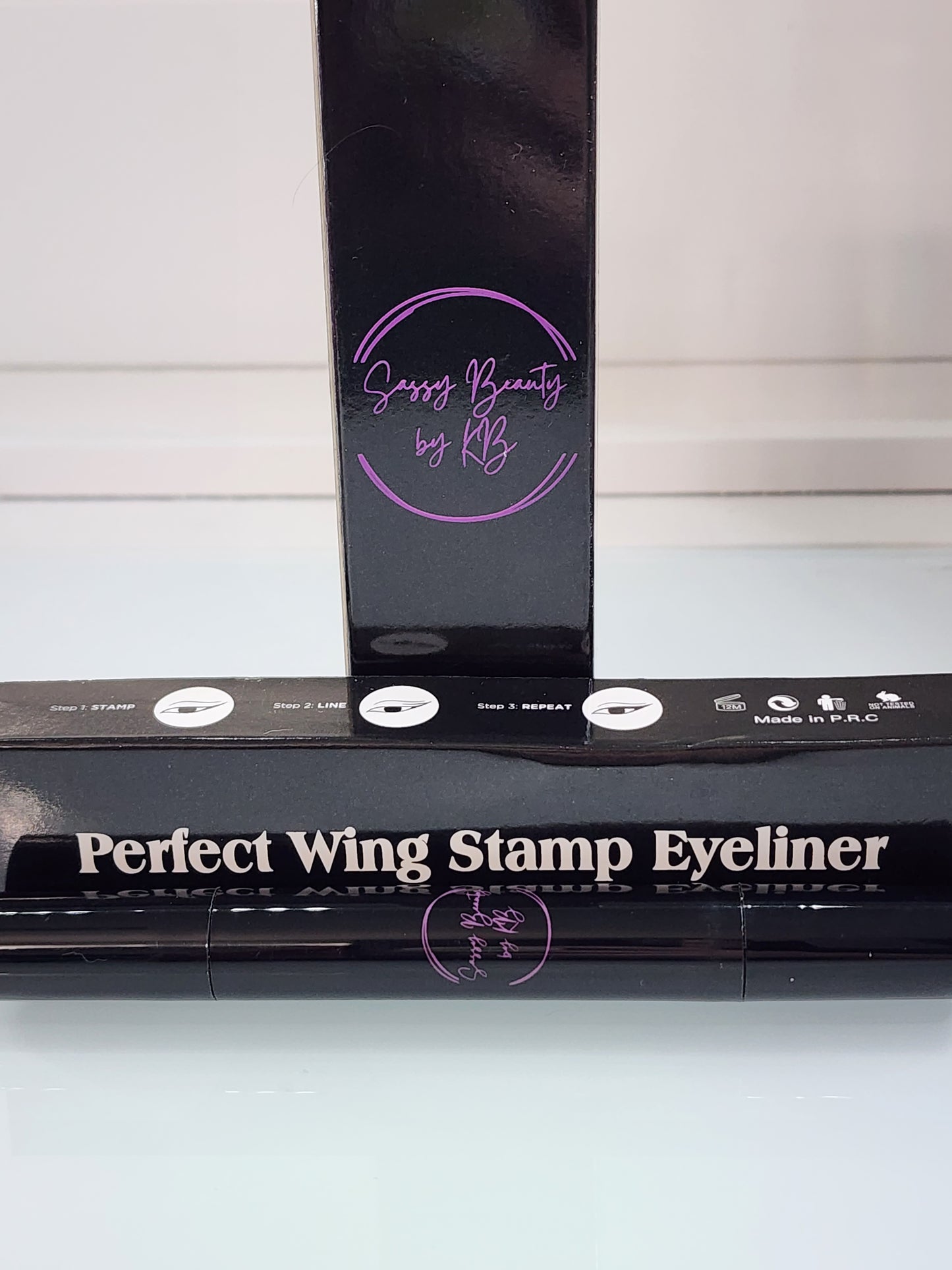 Sassy Beauty by KB Eyeliner Stamp Medium