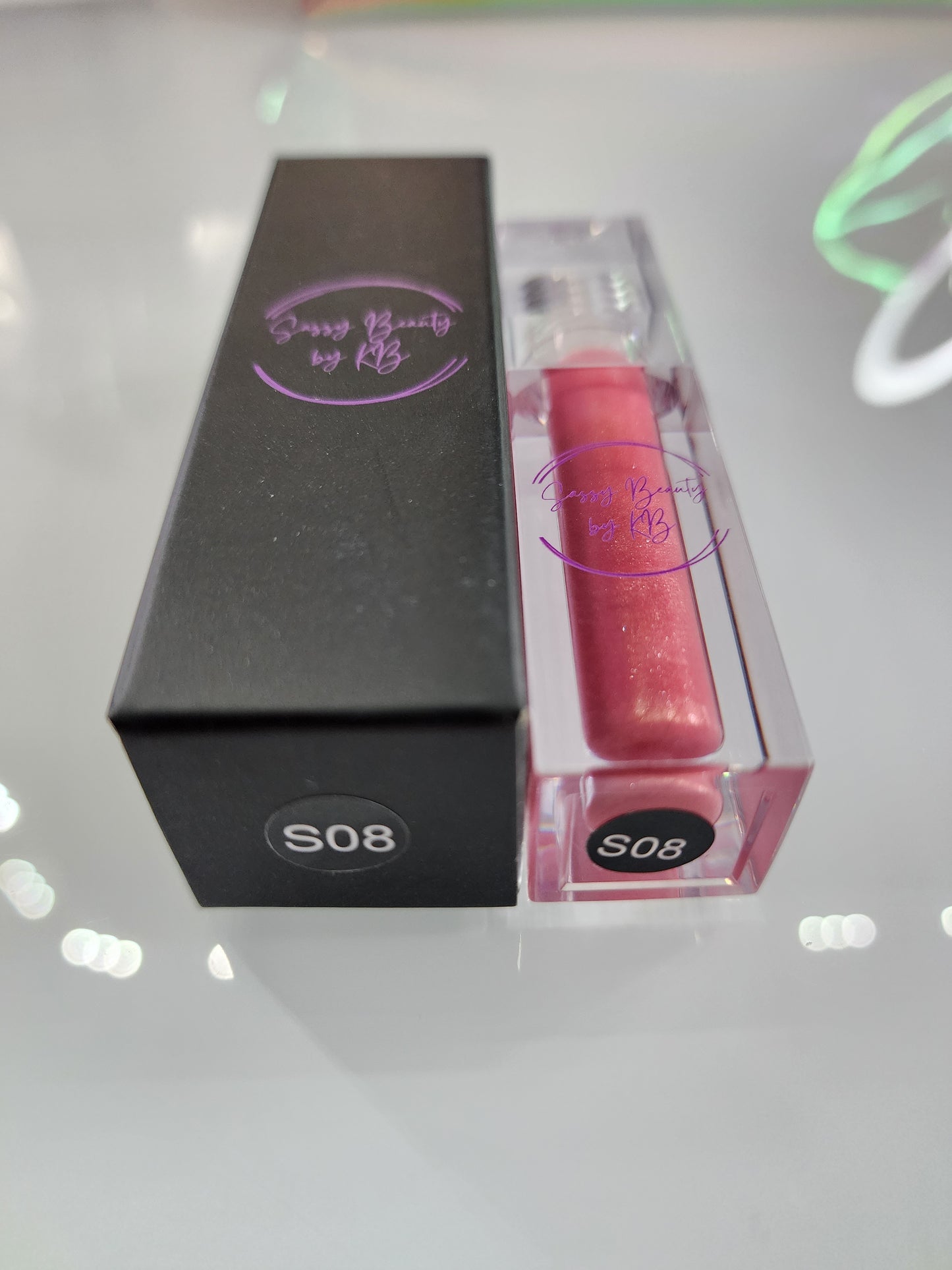 S08 Pop of Pink Lip Gloss