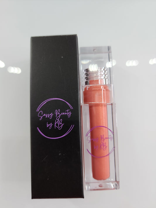 S18 Pop of Peach Lip Gloss