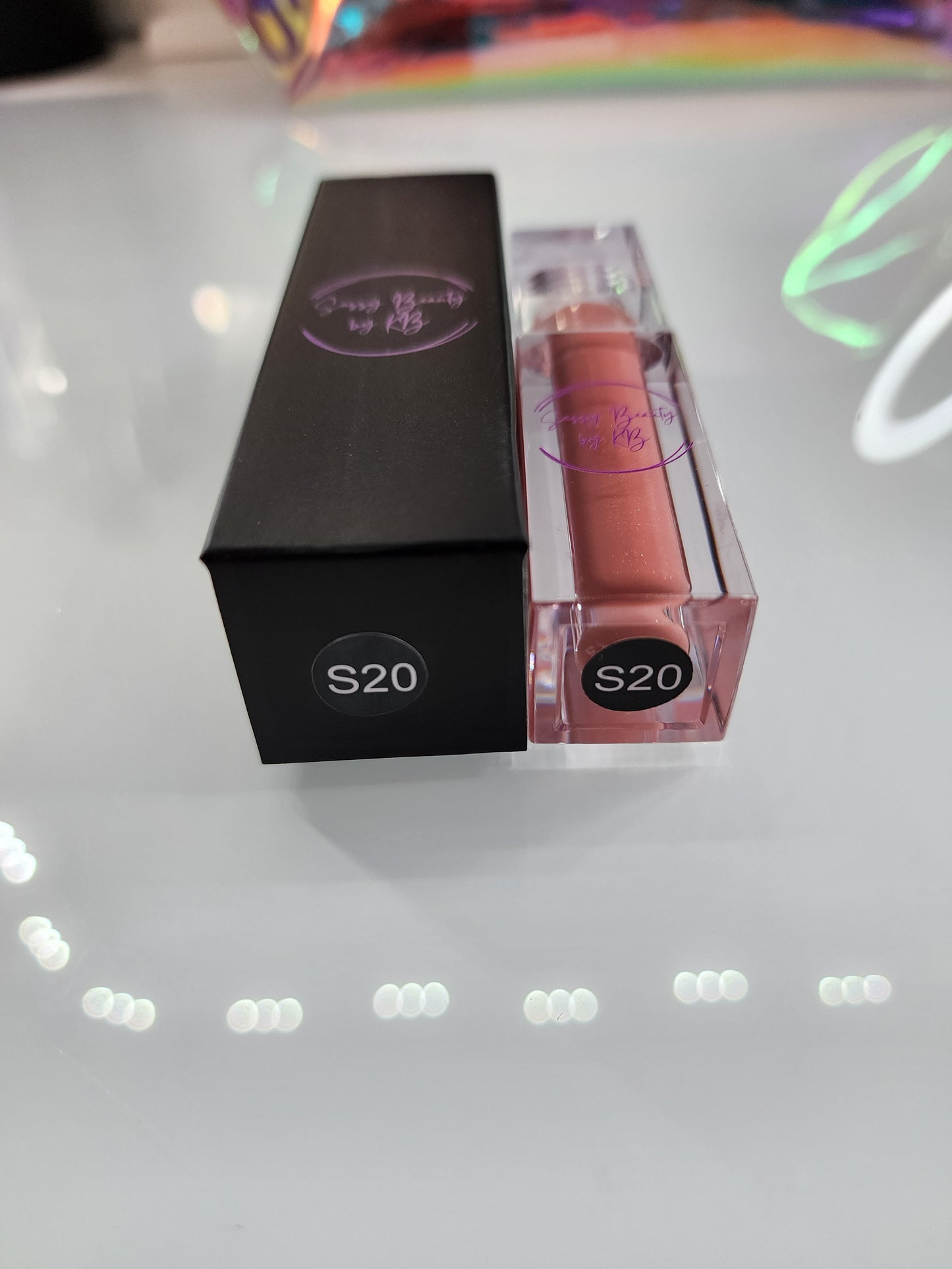 S20 Light Pink Sand Lip Gloss