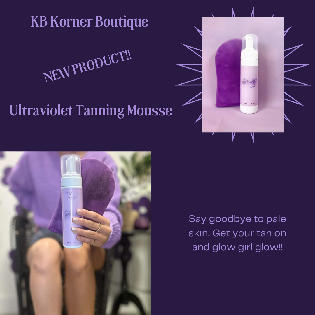 Ultraviolet Tanning Mousse with Mitt