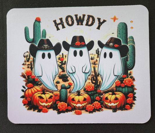 Howdy Ghost Mousepad