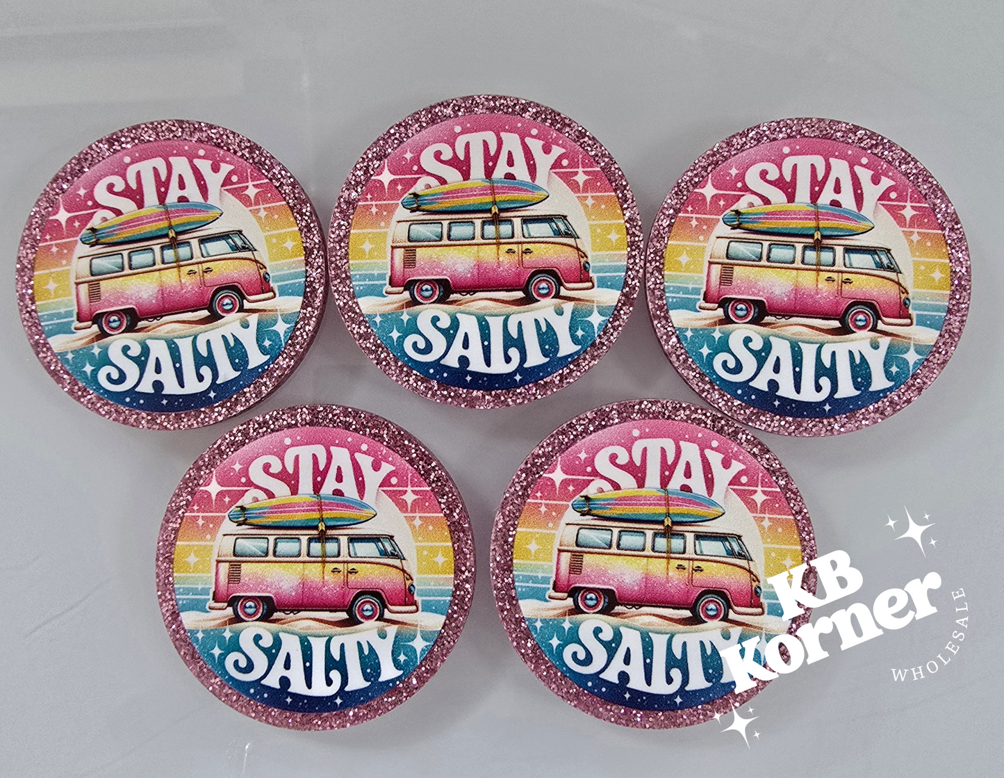 Stay Salty Acrylic Magnets