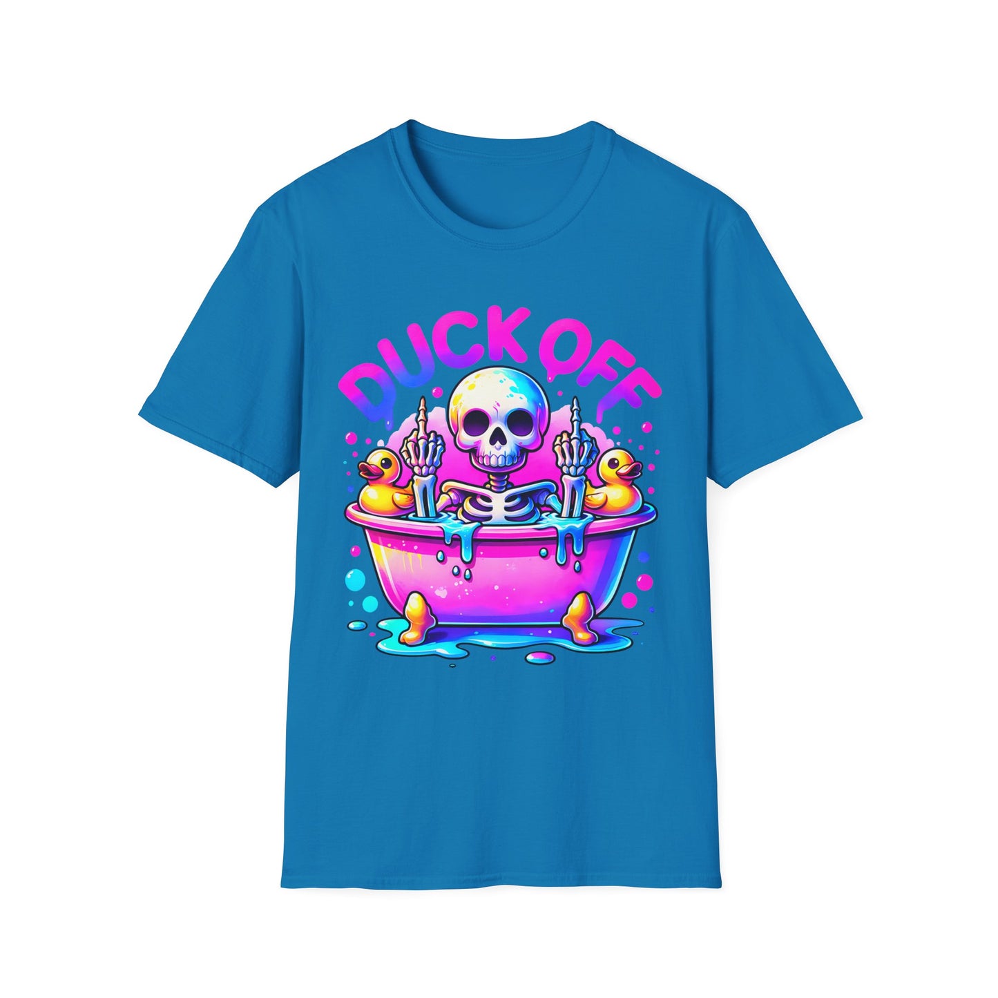 Duck Off Unisex Softstyle T-Shirt