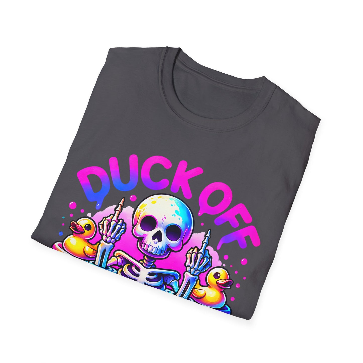 Duck Off Unisex Softstyle T-Shirt