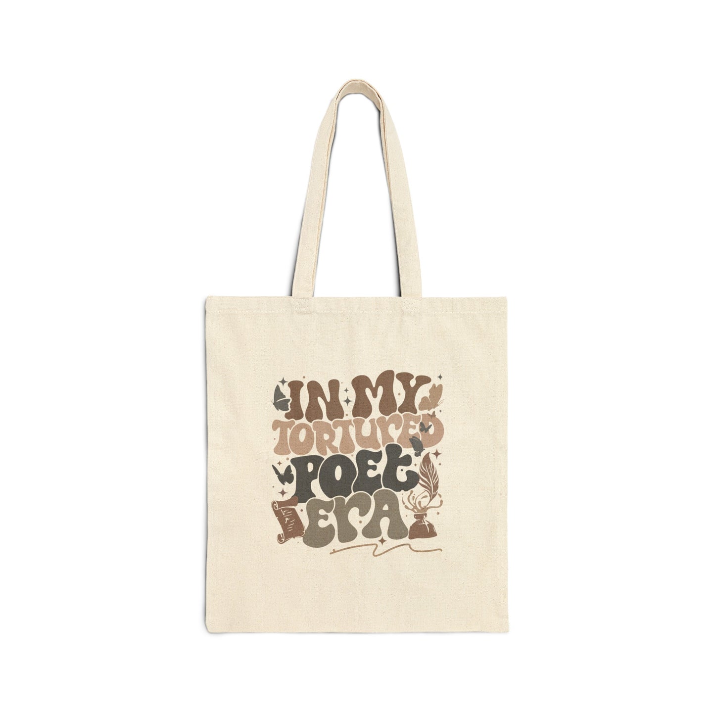 T T P D Era Cotton Canvas Tote Bag