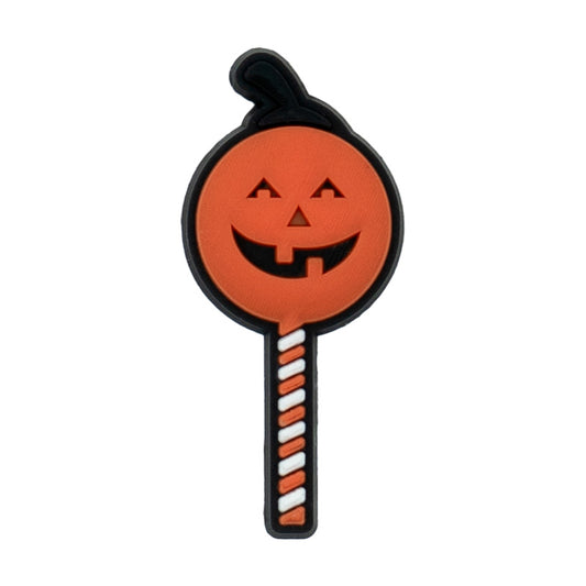 Pumpkin Sucker Straw Topper