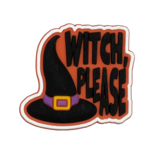 Witch Please Straw Topper