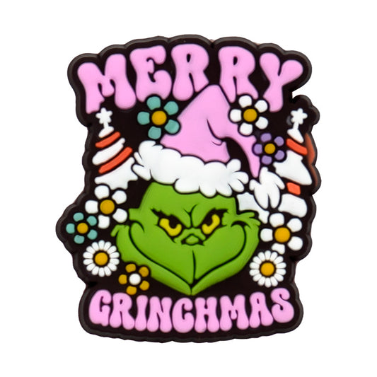 Merry Grinchmas Straw Topper