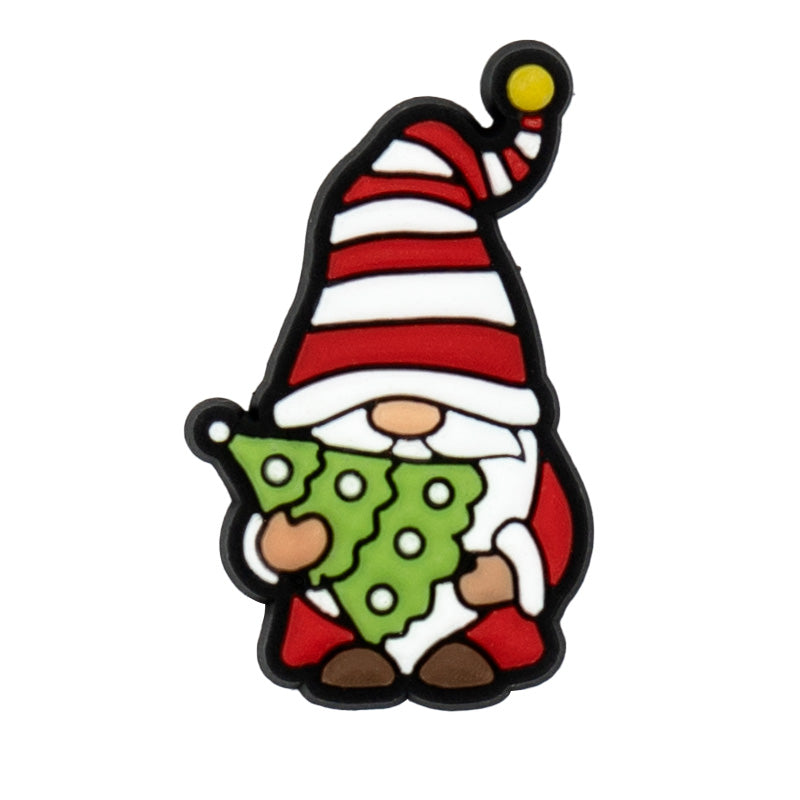 Christmas Gnome Straw Topper