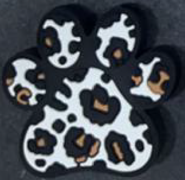 Focal Beads - Leopard Paw