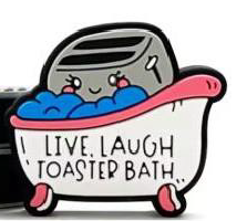 Focal Beads - Live Laugh Toaster Bath