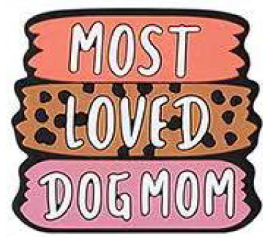 Focal Beads - Most Loved Dog Mom