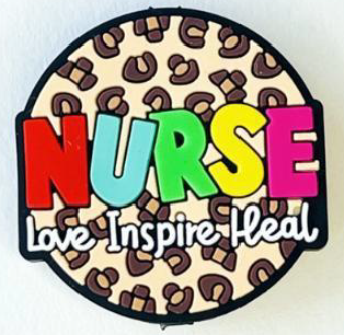 Focal Beads - Nurse Leopard