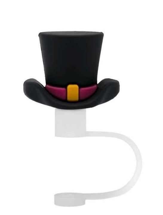 3D Straw Toppers- Top Hat