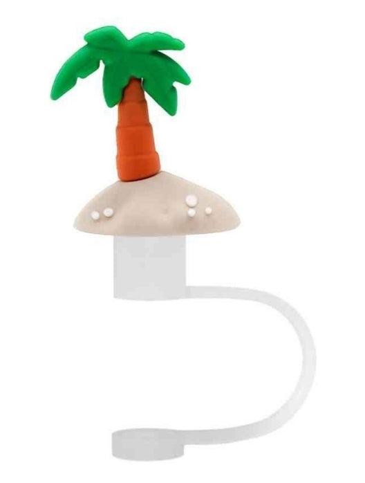 3D Straw Topper- Palm Tree