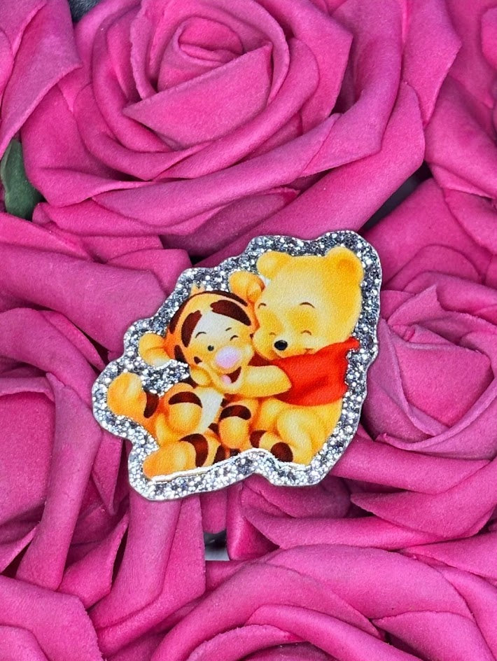 Pooh and Tigger Bogg Bag Charm