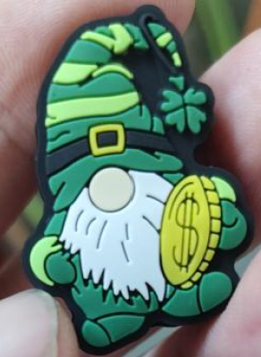 Focal Beads - St. Patty's Day Gnome