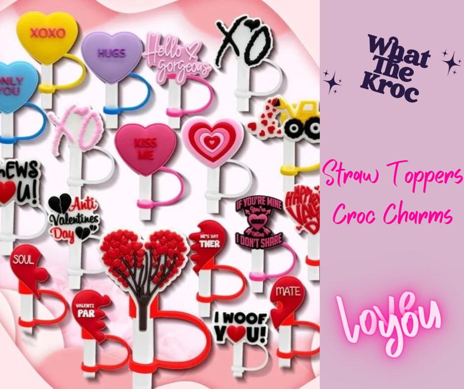 Straw Topper Mystery Bundle-Valentines Day Collection