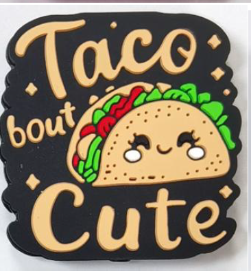 Focal Beads - Taco bout Cute