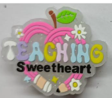 Focal Beads - Teaching Sweetheart