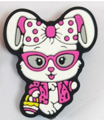 Focal Beads - Trendy Bunny