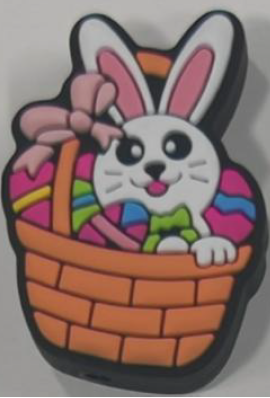 Focal Beads - Bunny Basket