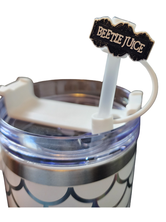 Beetlejuice Straw Topper