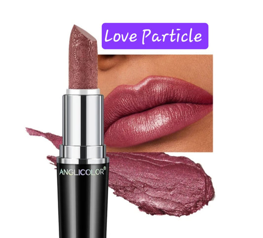 🫦 #3 Love Particle Metallic Glam Shimmer Lipstick 🫦